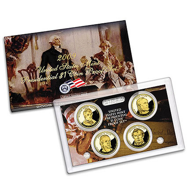 2009-US-Mint-Presidential-Dollars-Proof-Set