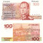 100 francs 1993 luxembursko - Bankovka Luxembursko 100 Francs 1993 - 58b