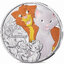 10 euro francúzsko 2025 - aristocats - kolorovaná - 10 euro Francúzsko 2026 - aristocats-kolor -1