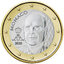 1 euro - obehová minca monako 2025 - 1 euro Monaco 2025-1