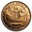 Medená minca sediaca sloboda 1 unca - 1oz-copper-seated-liberty-round-reverse