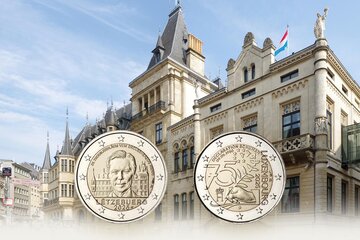 2 EURO Luxembursko 2025