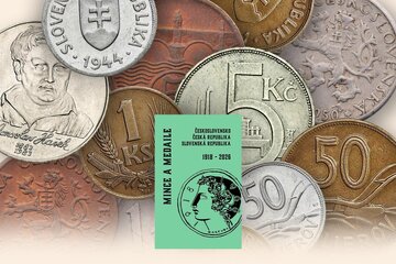 Mince a medaile Československa, Českej republiky, Slovenska 1918-2026