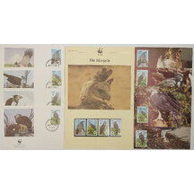 Lot FDC Guyana 1990 - Harpyje pralesné
