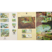 Lot FDC Tonga 1990 - Leguány