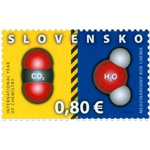Známka Slovensko 2011 - Medzinárodný rok chémie