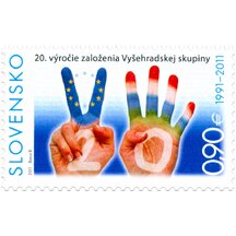 Známka Slovensko 2011 - Vyšehradská skupina