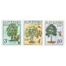 Séria známok Slovensko 1993 - Stromy