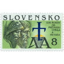 Známka Slovensko 1993 - Cyril a Metod