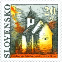 Známka Slovensko 1994 - Kostol sv. Juraja
