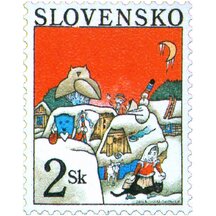 Známka Slovensko 1996 - Vianoce