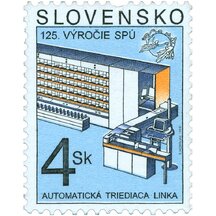 Známka Slovensko 1999 - Svetová poštová únia