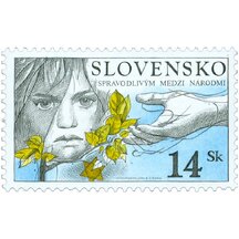 Známka Slovensko 2001 - Spravodlivým medzi národmi