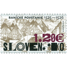 Známka Slovensko 2025 - Banícke povstanie