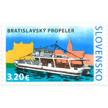 Známka Slovensko 2025 - Bratislavský propeler