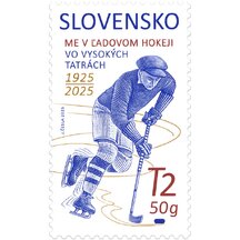 Známka Slovensko 2025 - Majstrovstvá Európy v hokeji