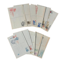 Lot poštových lístkov ČSR CDV 1971-1988