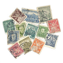 Balíček poštových známok - Československo