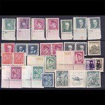 Balíček poštových známok - Československo