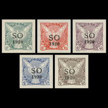Séria známok Československo 1920 - Novinové SO 1920