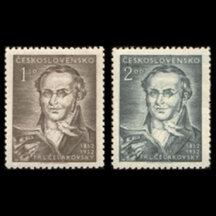 Séria známok Československo 1952 - František Ladislav Čelakovský