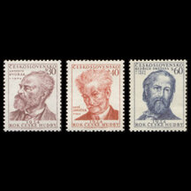 Séria známok Československo 1954 - Rok českej hudby