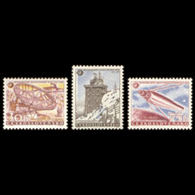 Séria známok Československo 1957 - Geofyzikálny rok