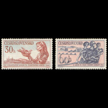 Séria známok Československo 1960 - Červený kríž a požiarnici