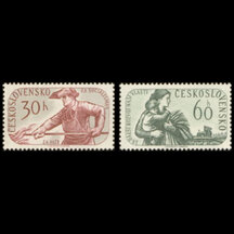 Séria známok Československo 1960 - Voľby