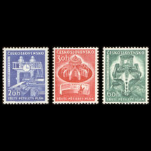 Séria známok Československo 1961 - 3. päťročný plán