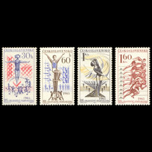 Séria známok Československo 1965 - Spartakiáda