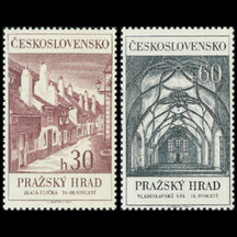 Séria známok Československo 1967 - Pražský hrad