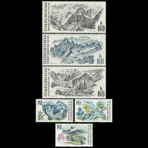 Séria známok Československo 1969 - TANAP