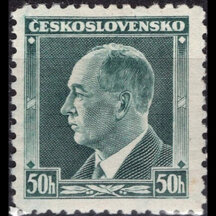 Známka Československo 1937 - E. Beneš