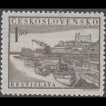 Známka Československo 1952 - Výstava Bratislava
