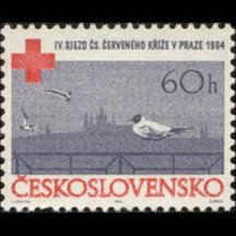 Známka Československo 1964 - IV. zjazd ČSČK