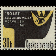 Známka Československo 1964 - Sliezske múzeum v Opave