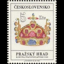 Známka Československo 1966 - Pražský hrad