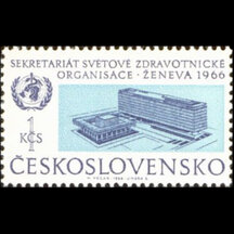 Známka Československo 1966 - Svetová zdravotnícka organizácia