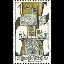 Známka Československo 1967 - Únia architektov