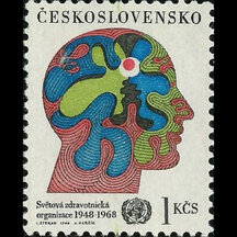 Známka Československo 1968 - Svetová zdravotnícka organizácia