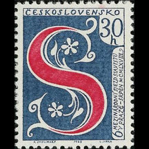 Známka Československo 1968 - Zjazd slavistov