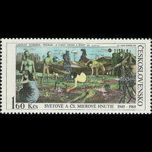 Známka Československo 1969 - Mierové hnutie