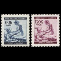 Séria známok Protektorát Čechy a Morava 1941 - Červený kríž