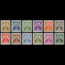 Séria známok Protektorát Čechy a Morava 1943 - Služobné