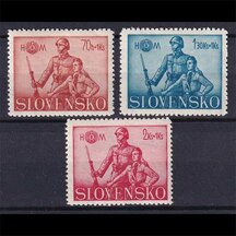 Séria známok Slovensko 1942 - Hlinkova mládež