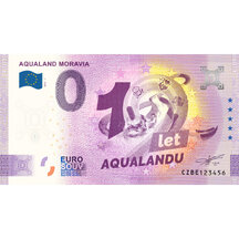 0 Euro Souvenir Česko 2023 - Aqualand Moravia
