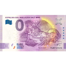 0 Euro Souvenir Poľsko 2025 - Kopalnia Soli 2