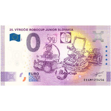 0 Euro Souvenir Slovensko 2025 - Robocup
