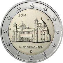 2 € Nemecko 2014 - Niedersachsen G